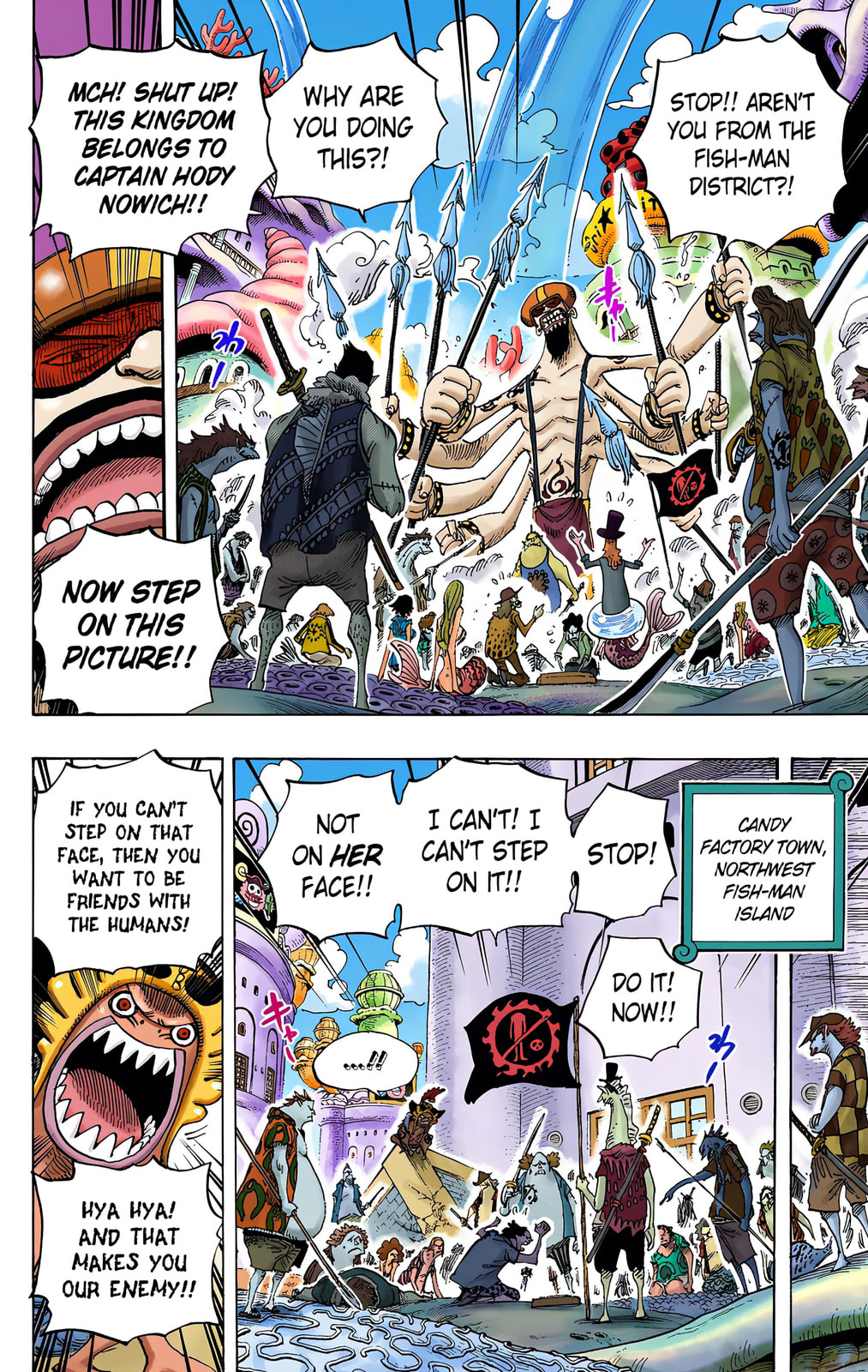 Read One Piece (Colored) chapter 620 image 3 on Lezhin