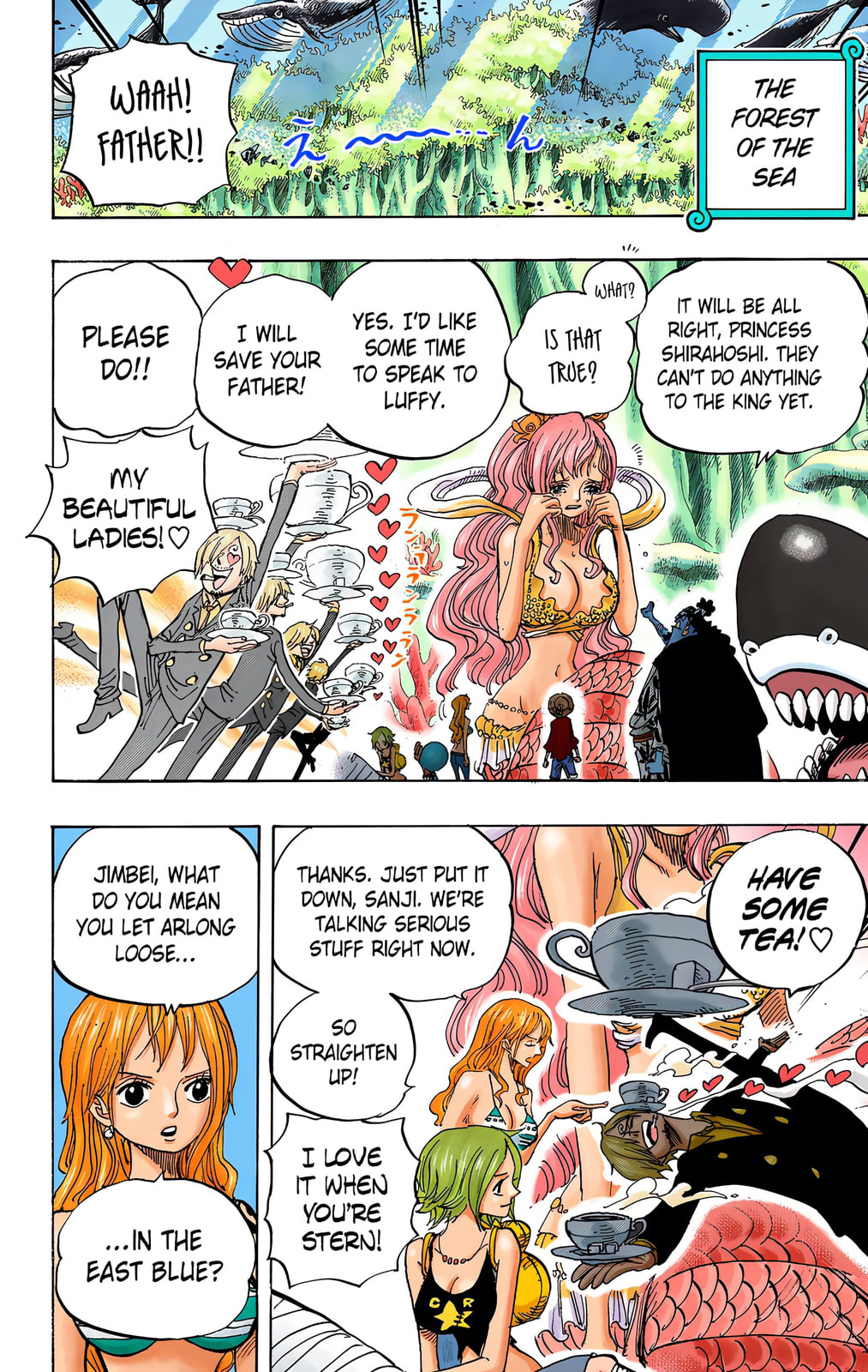 Read One Piece (Colored) chapter 620 image 7 on Lezhin