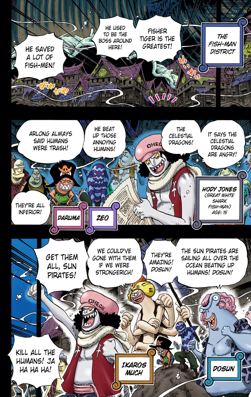 Read One Piece (Colored) chapter 622 image 5 on Lezhin