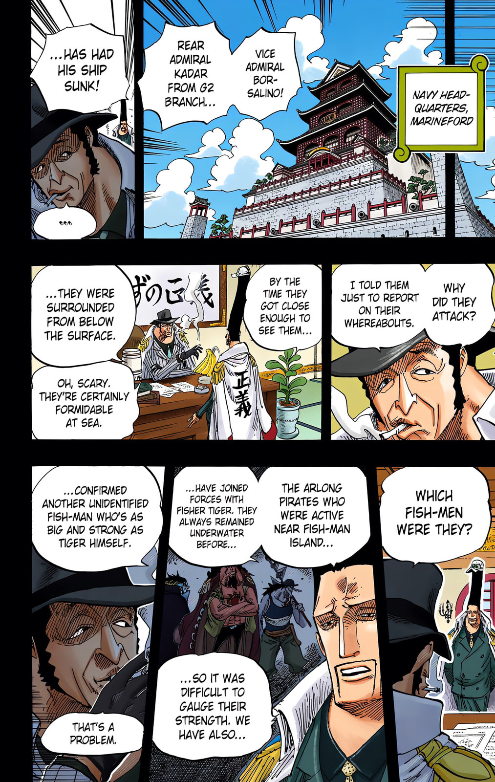 Read One Piece (Colored) chapter 622 image 9 on Lezhin