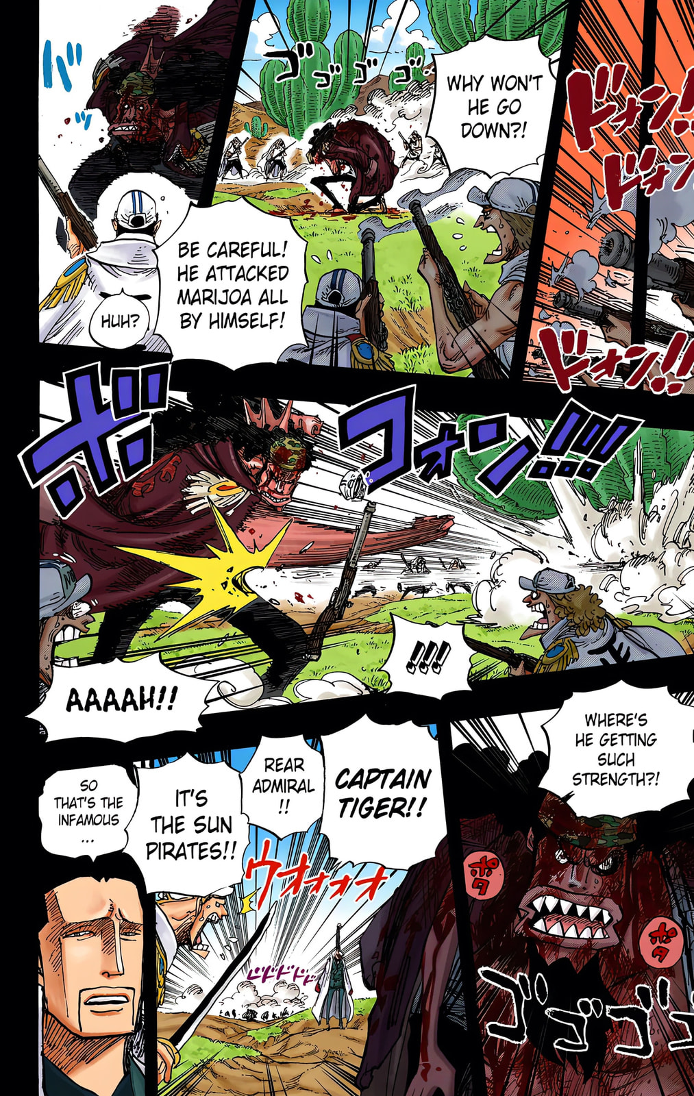 Read One Piece (Colored) chapter 623 image 11 on Lezhin