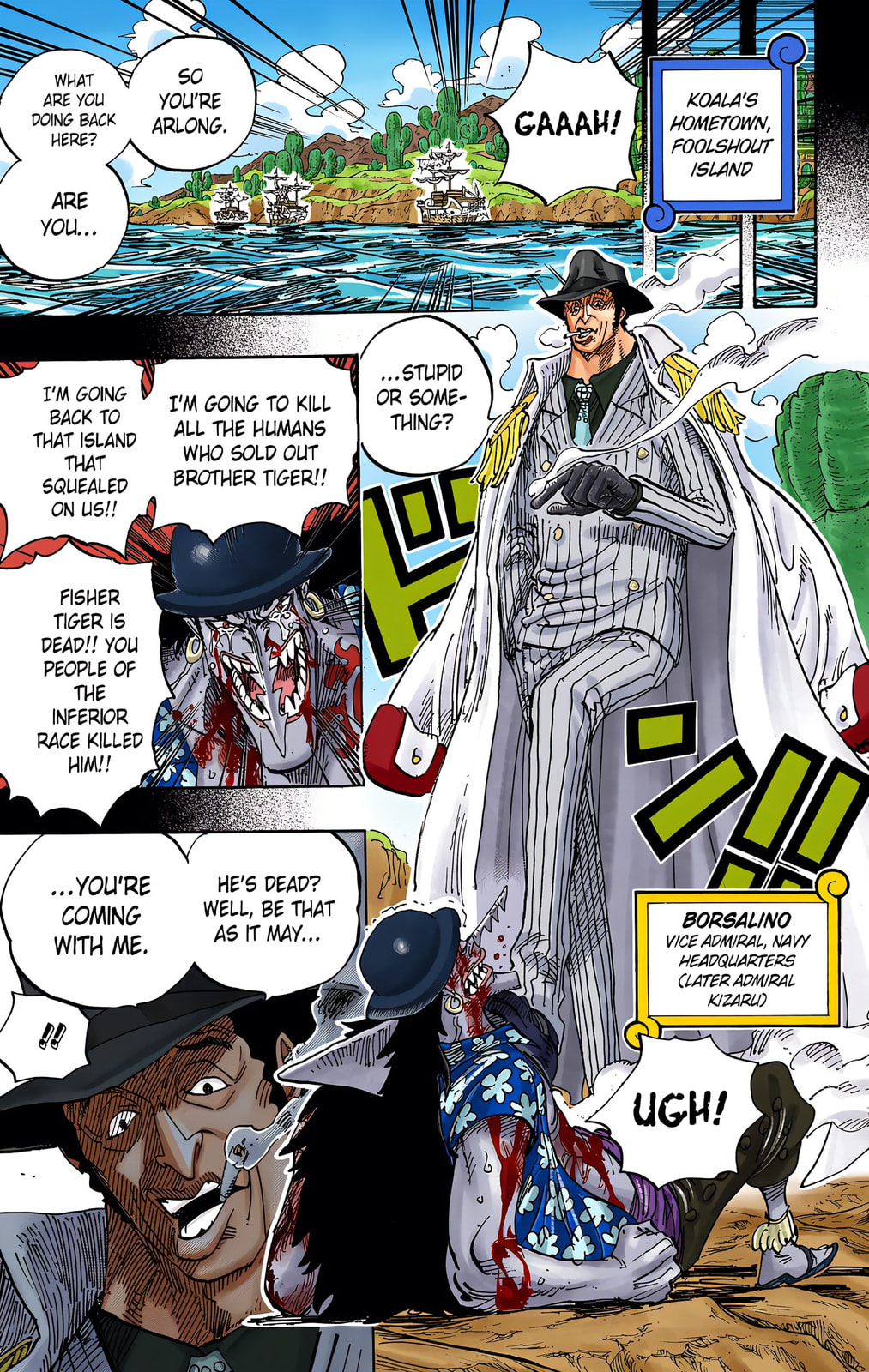 Read One Piece (Colored) chapter 623 image 18 on Lezhin