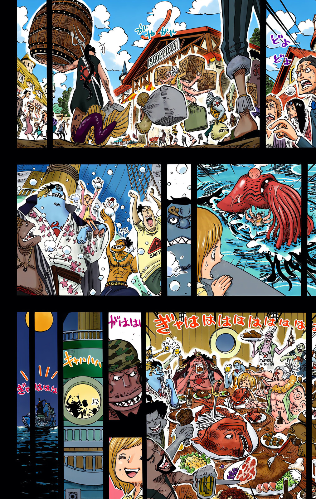 Read One Piece (Colored) chapter 623 image 5 on Lezhin