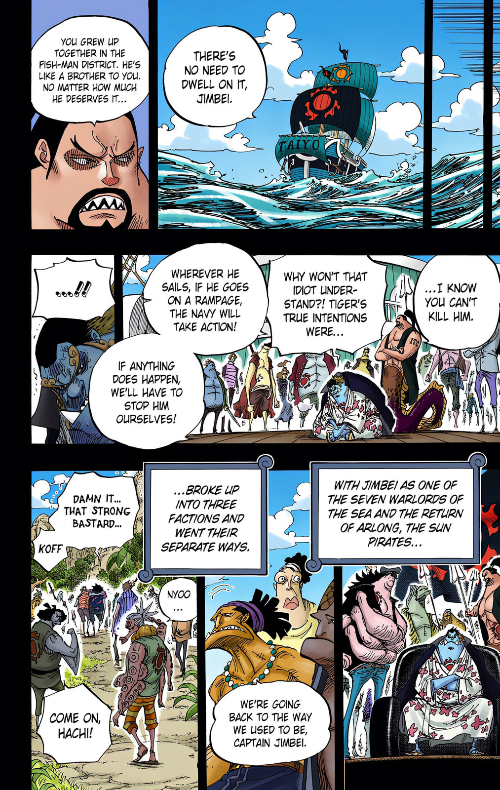 Read One Piece (Colored) chapter 624 image 15 on Lezhin