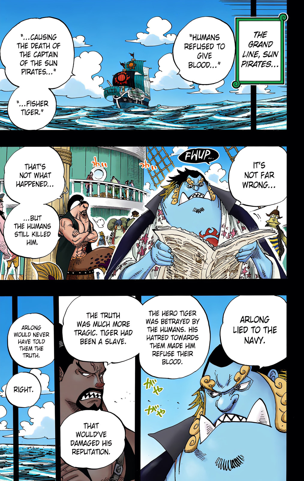 Read One Piece (Colored) chapter 624 image 2 on Lezhin