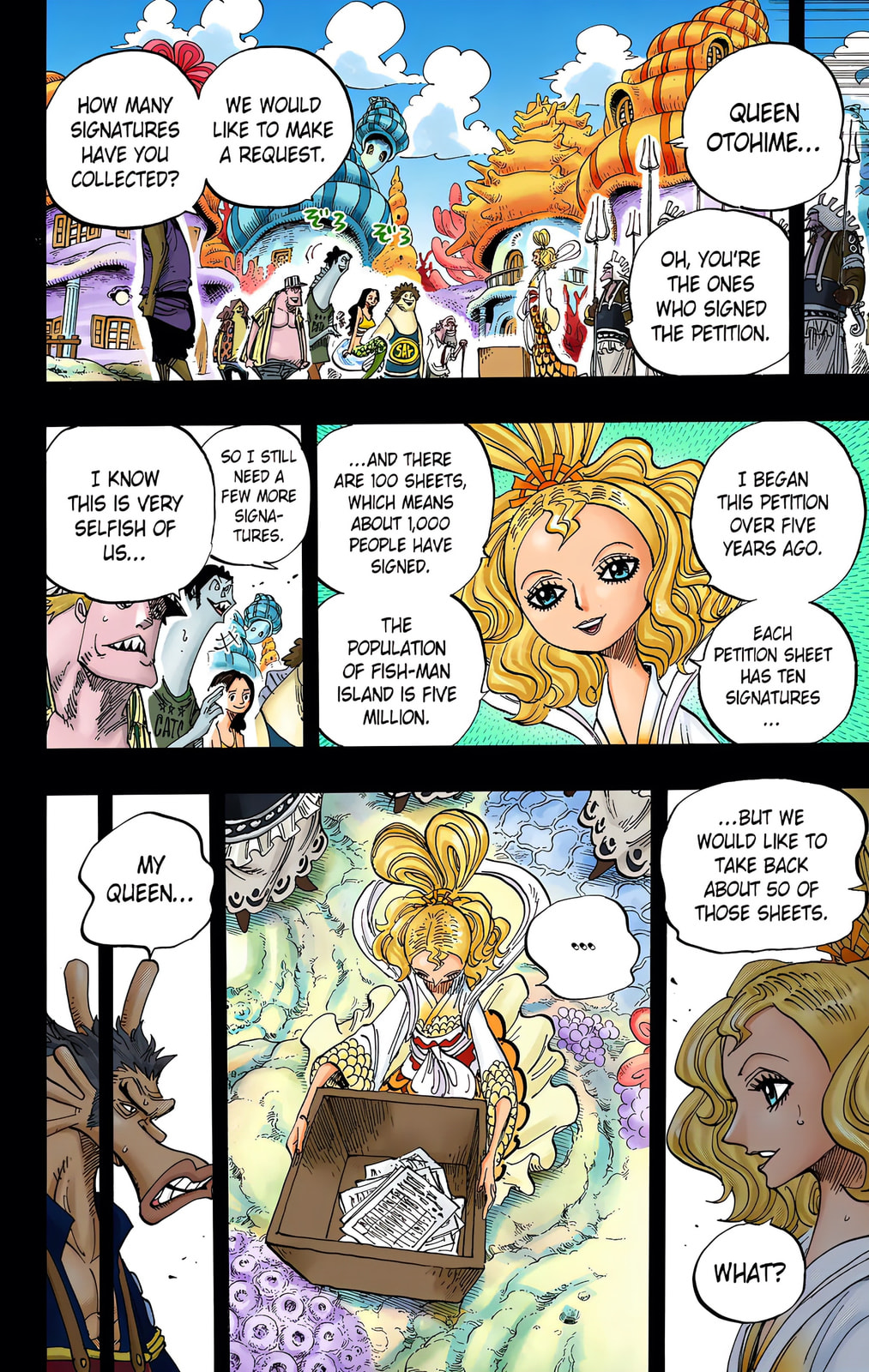 Read One Piece (Colored) chapter 624 image 7 on Lezhin