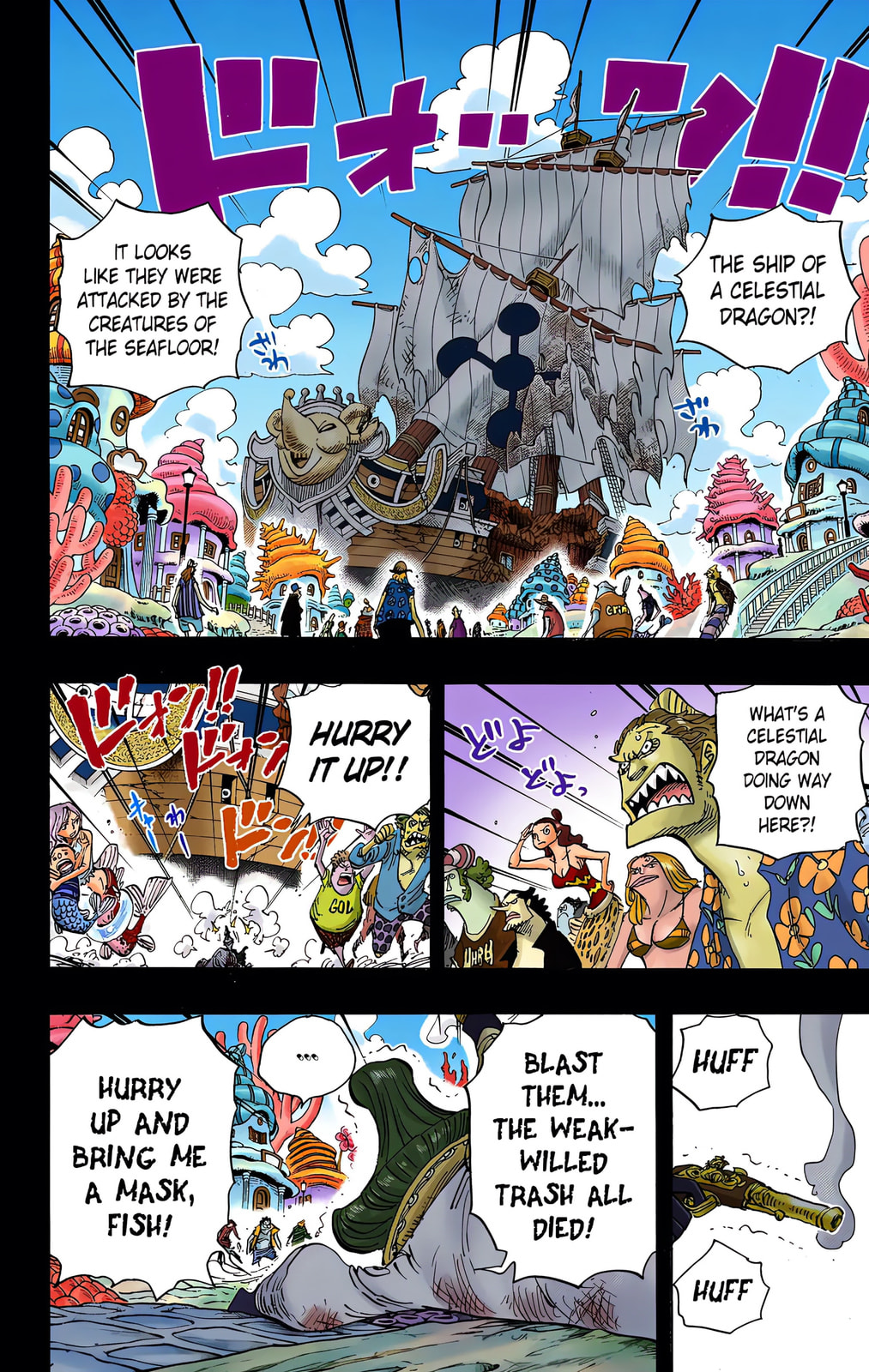 Read One Piece (Colored) chapter 625 image 1 on Lezhin