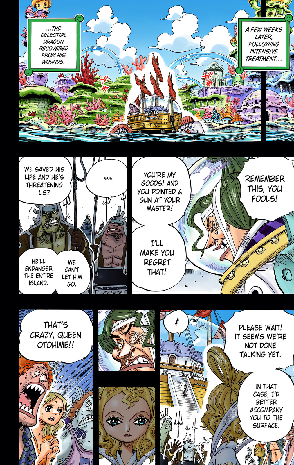 Read One Piece (Colored) chapter 625 image 14 on Lezhin