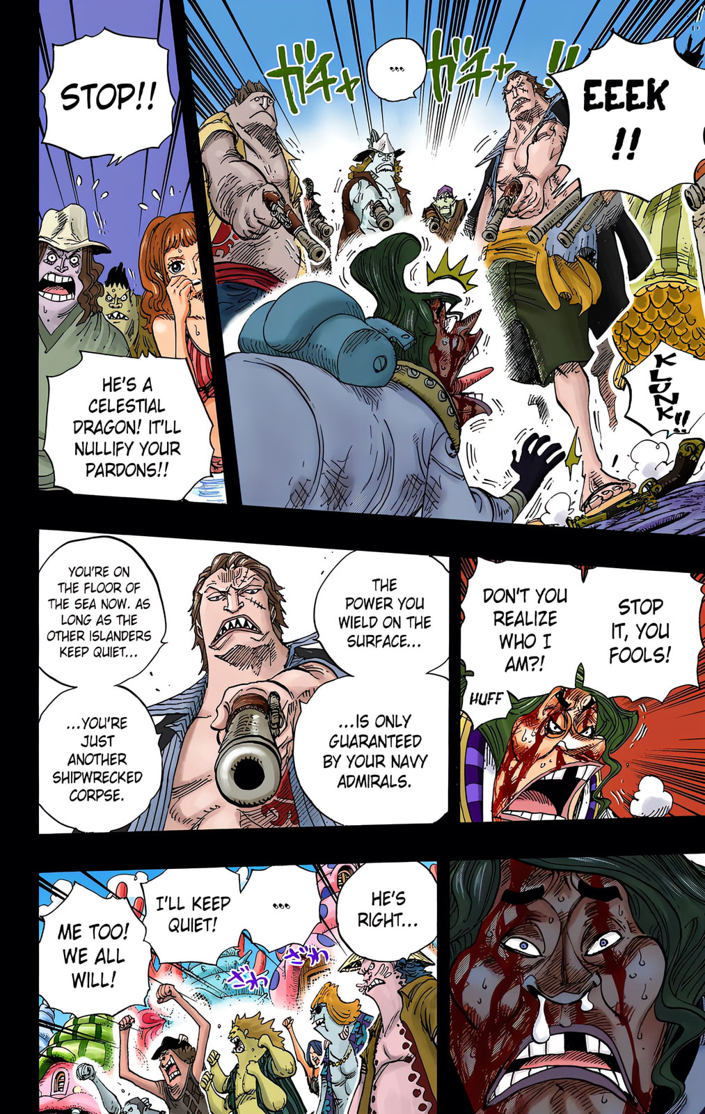 Read One Piece (Colored) chapter 625 image 5 on Lezhin