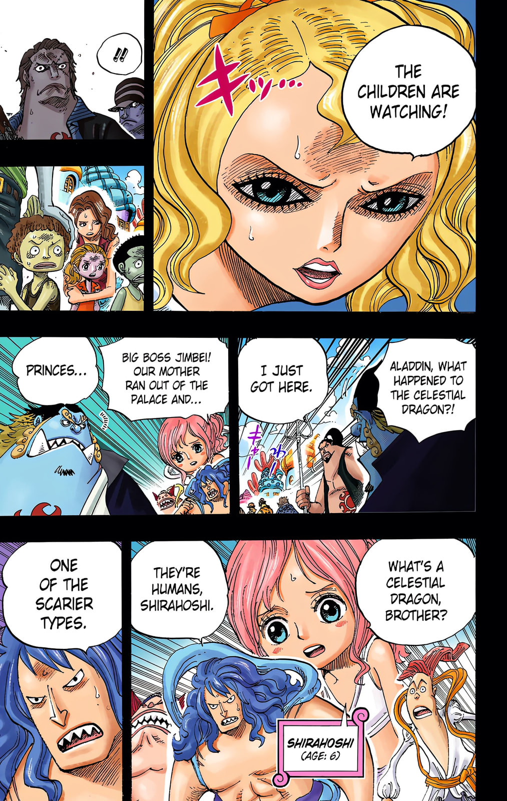 Read One Piece (Colored) chapter 625 image 8 on Lezhin