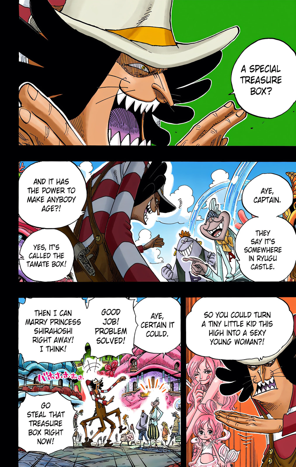 Read One Piece (Colored) chapter 626 image 1 on Lezhin