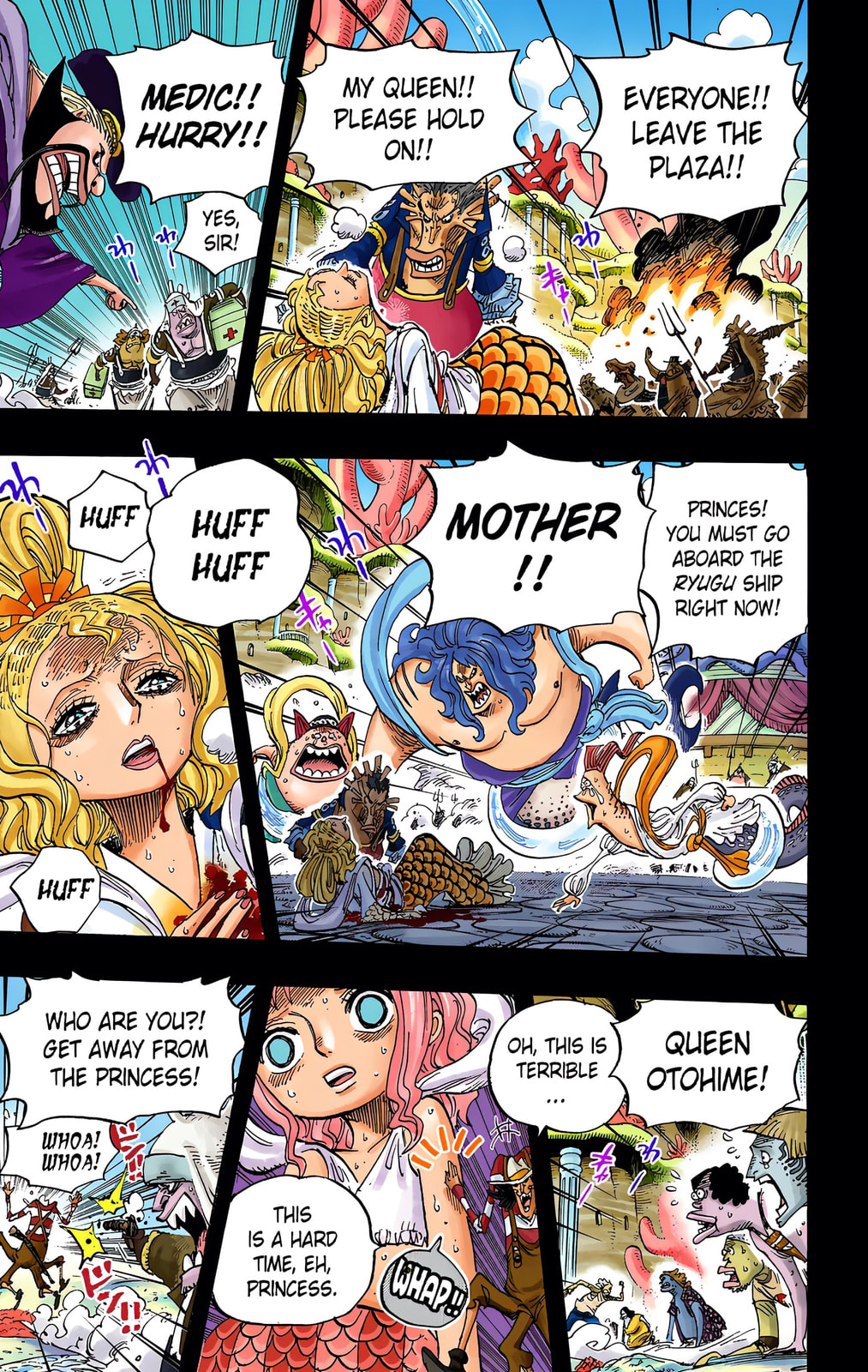 Read One Piece (Colored) chapter 626 image 14 on Lezhin