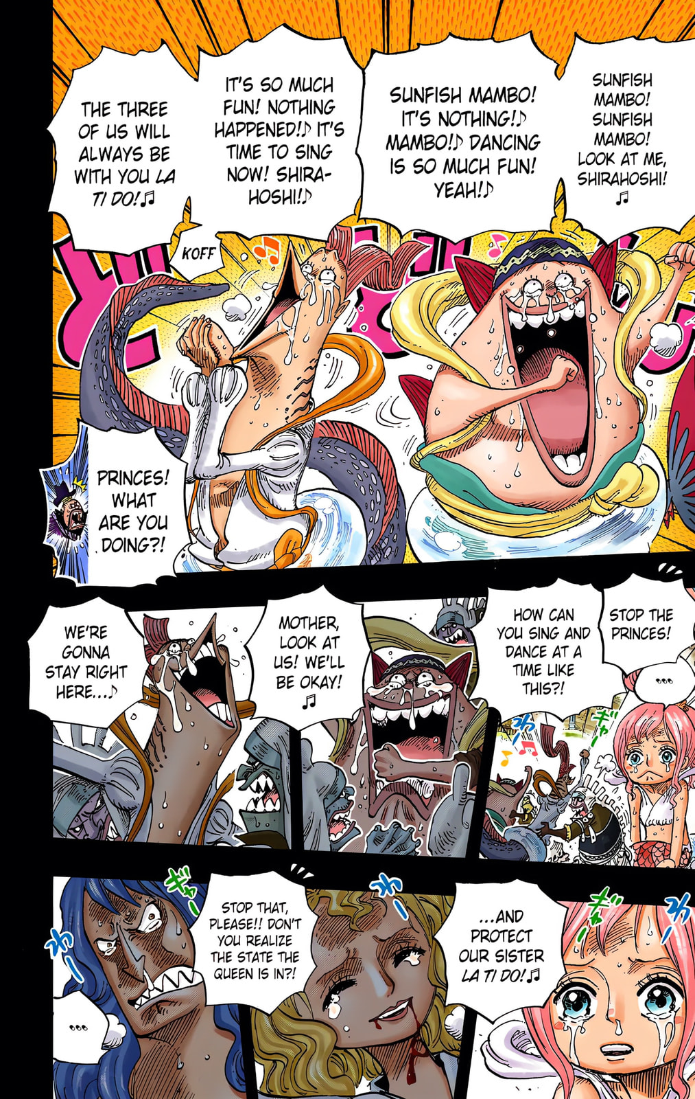 Read One Piece (Colored) chapter 626 image 17 on Lezhin