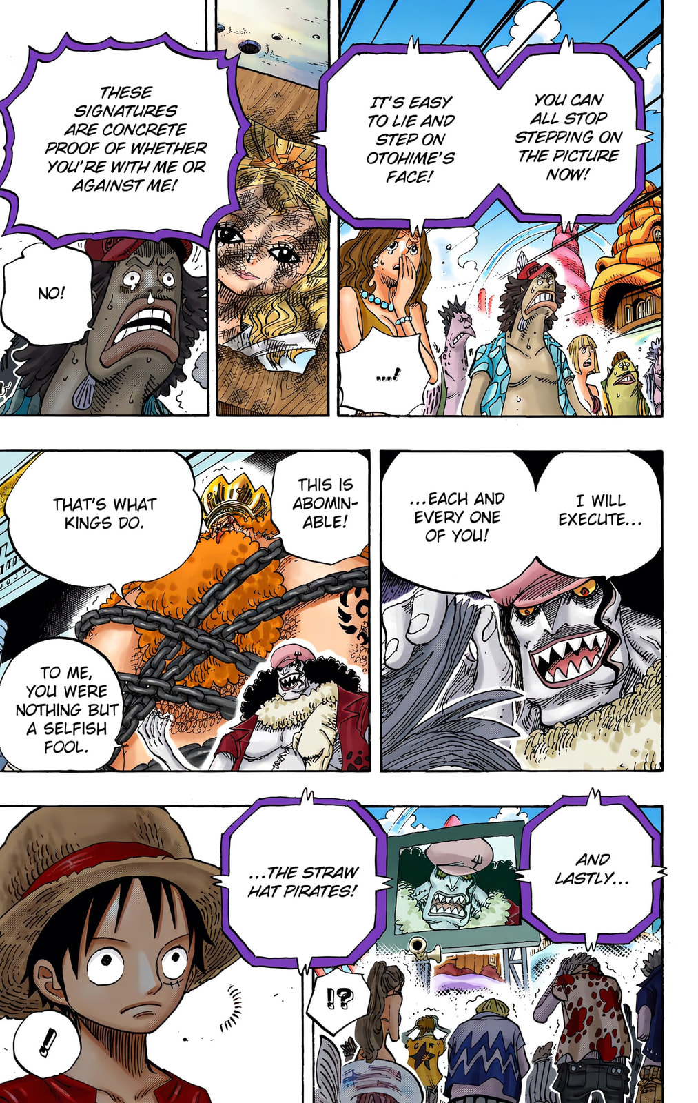 Read One Piece (Colored) chapter 628 image 10 on Lezhin