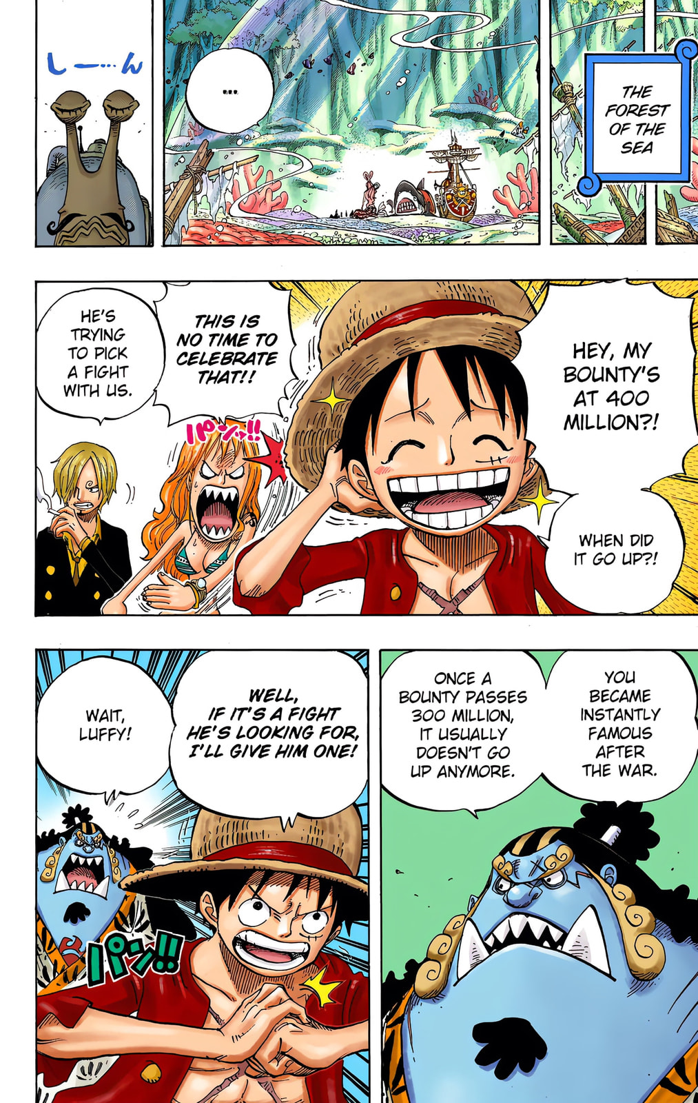 Read One Piece (Colored) chapter 628 image 15 on Lezhin