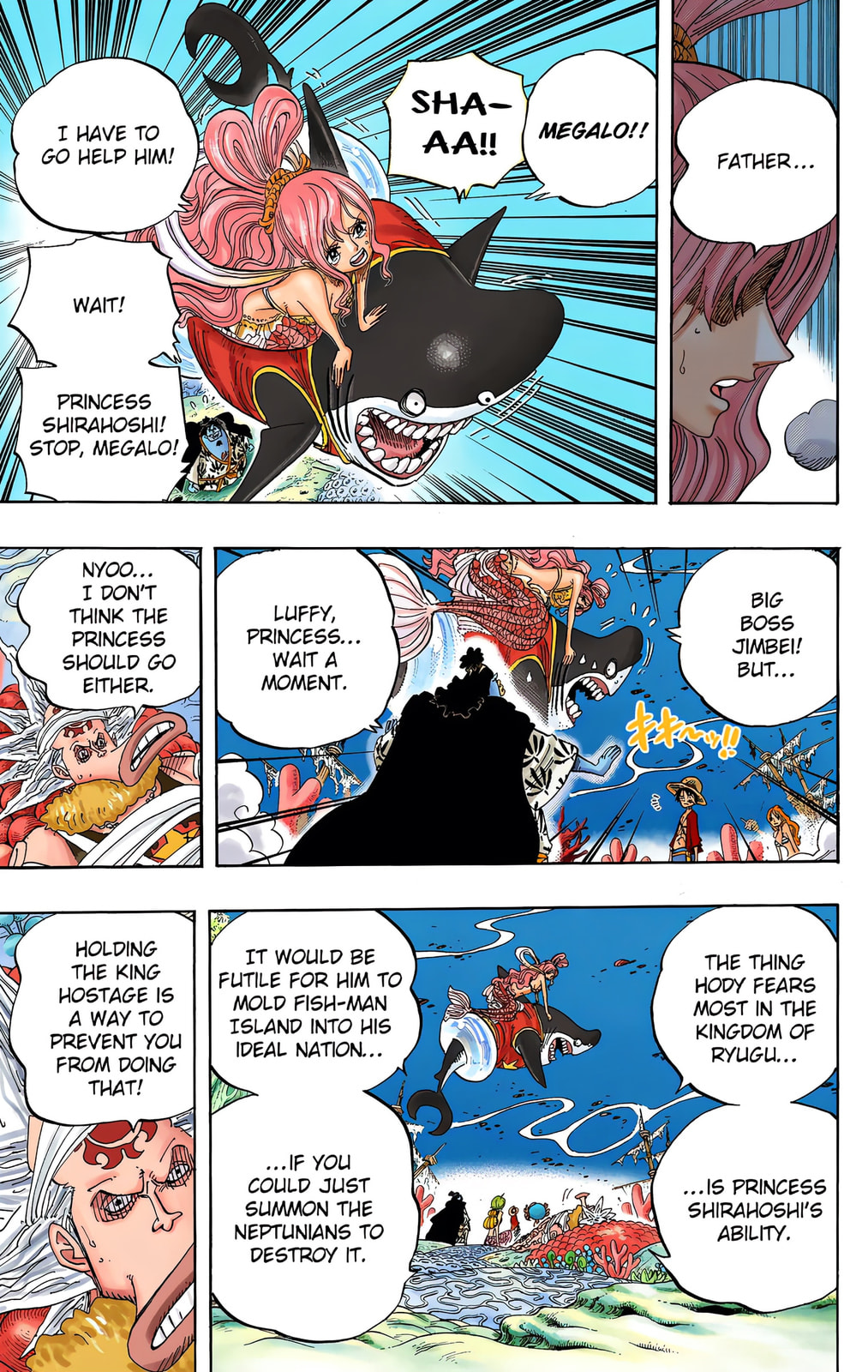 Read One Piece (Colored) chapter 628 image 16 on Lezhin