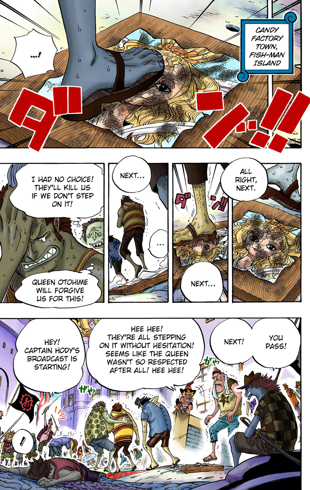 Read One Piece (Colored) chapter 628 image 2 on Lezhin