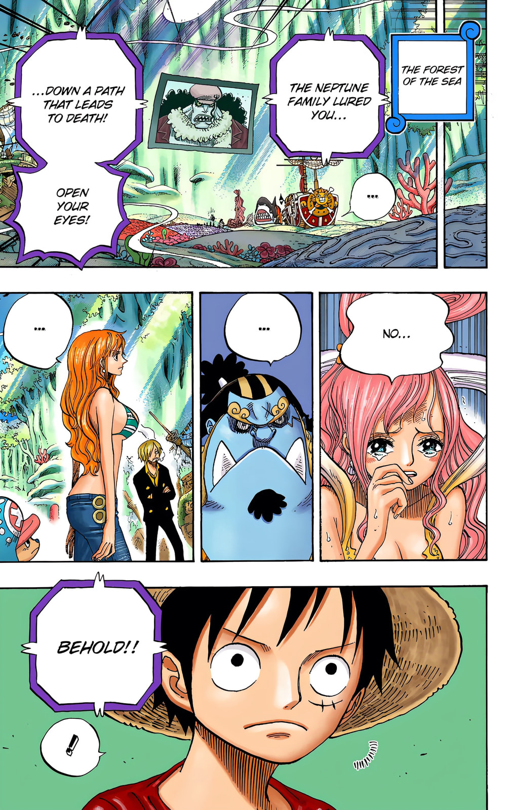 Read One Piece (Colored) chapter 628 image 6 on Lezhin