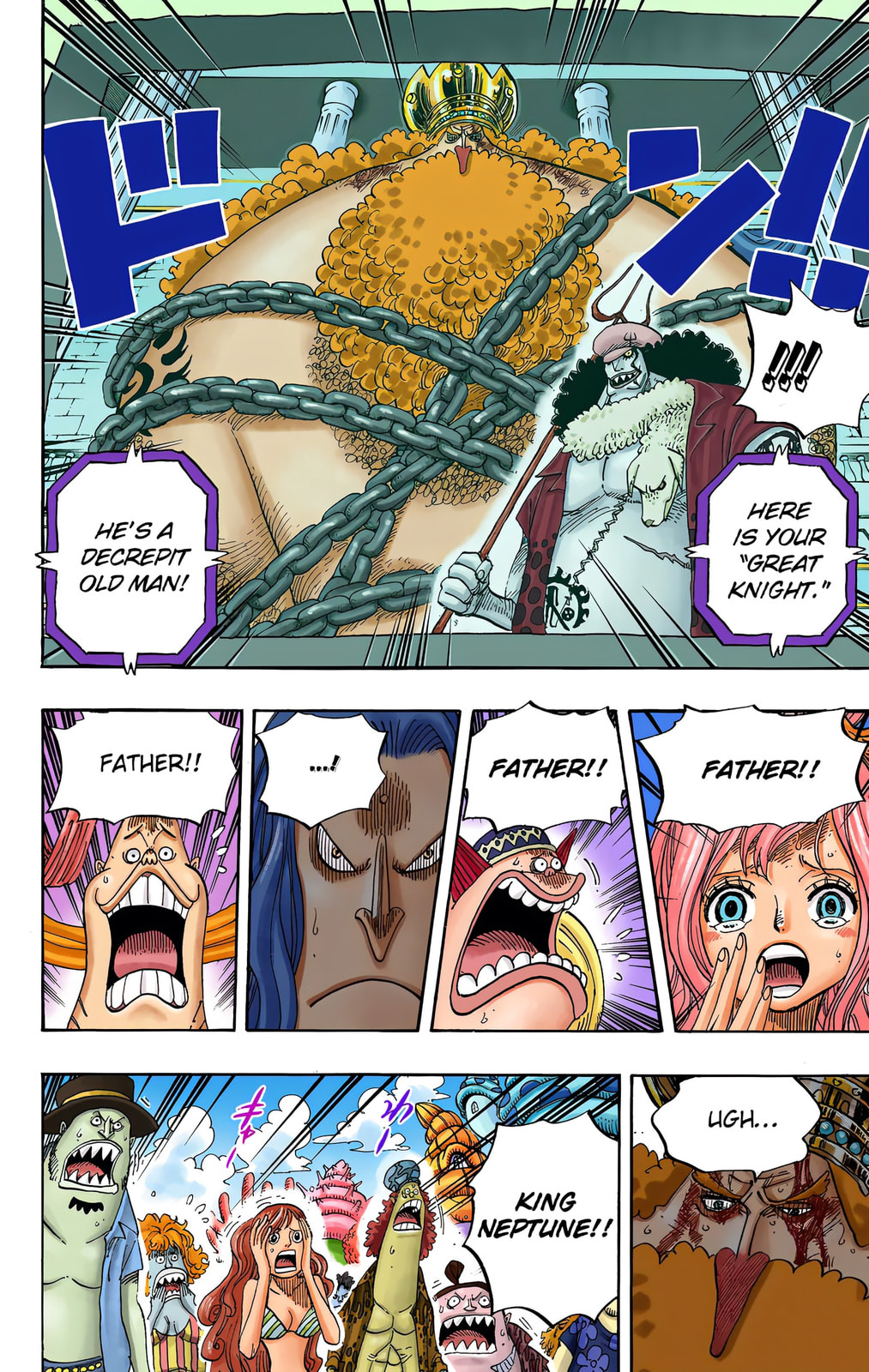 Read One Piece (Colored) chapter 628 image 7 on Lezhin