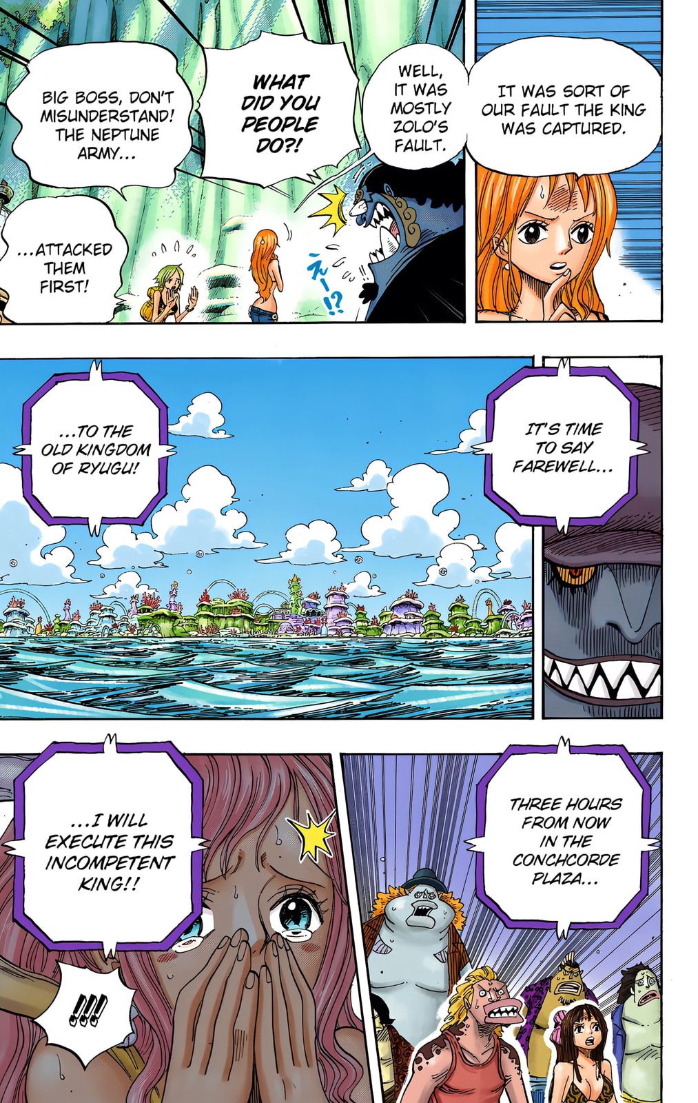 Read One Piece (Colored) chapter 628 image 8 on Lezhin