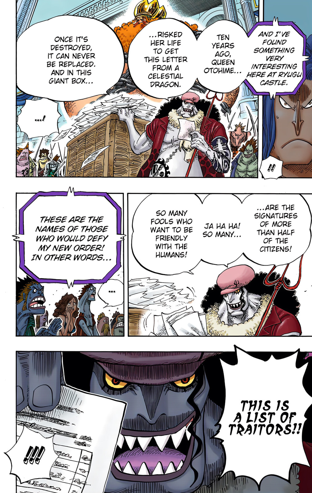 Read One Piece (Colored) chapter 628 image 9 on Lezhin