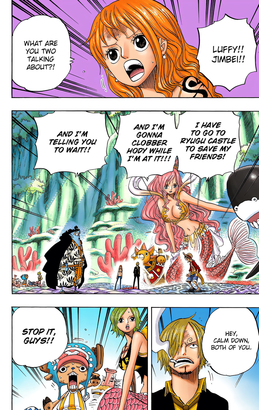Read One Piece (Colored) chapter 629 image 1 on Lezhin