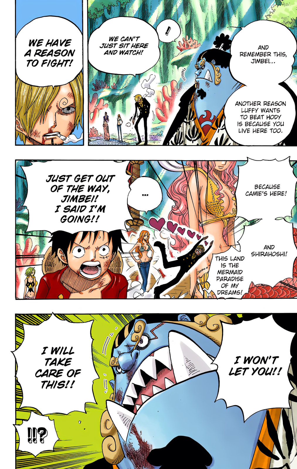 Read One Piece (Colored) chapter 629 image 10 on Lezhin