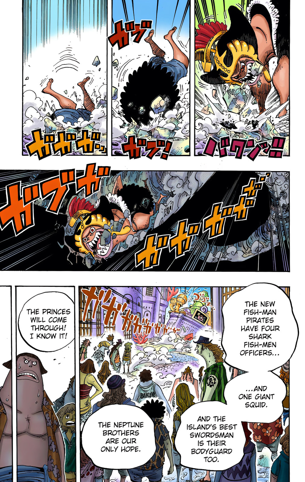 Read One Piece (Colored) chapter 629 image 15 on Lezhin