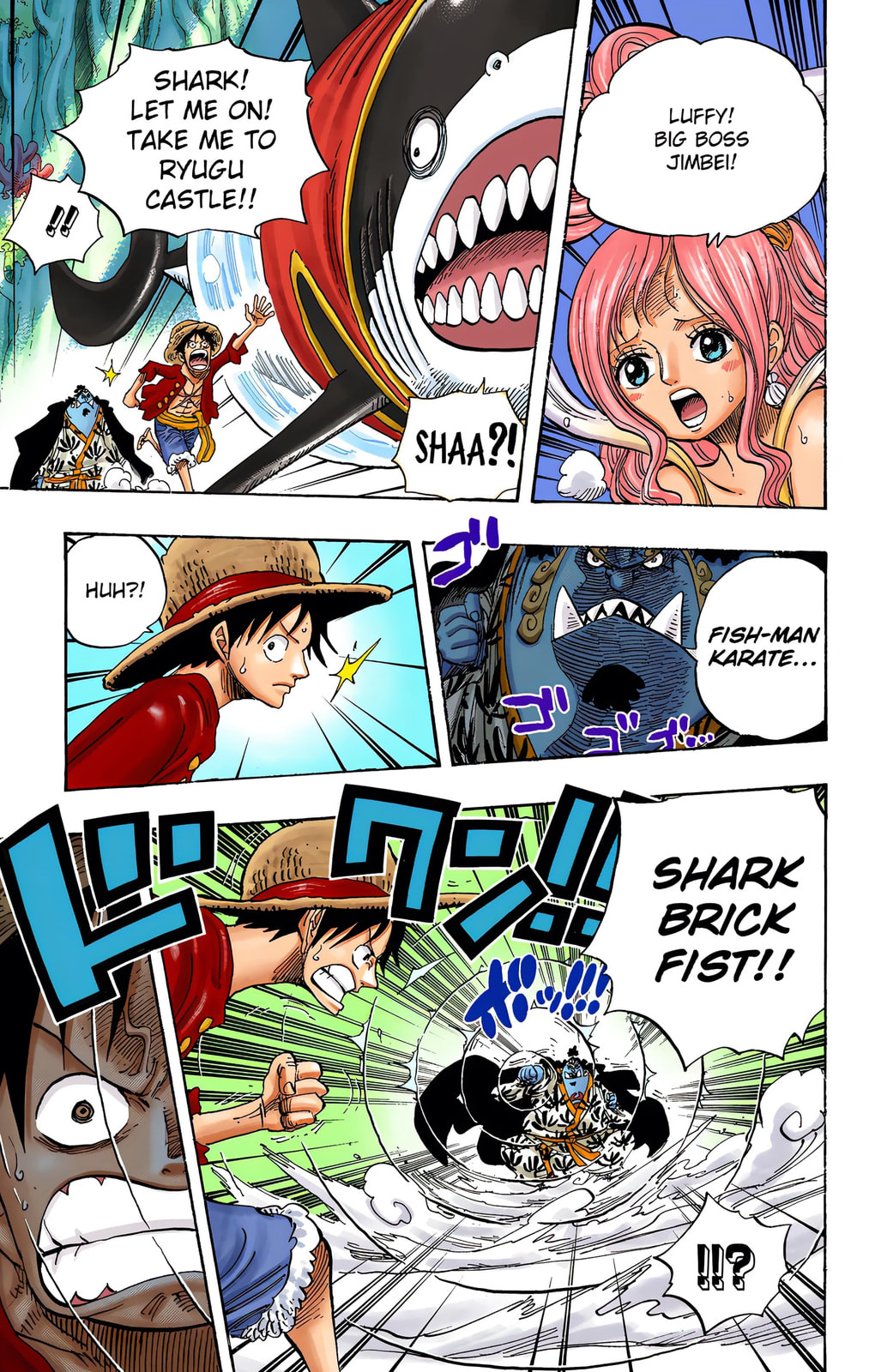 Read One Piece (Colored) chapter 629 image 2 on Lezhin