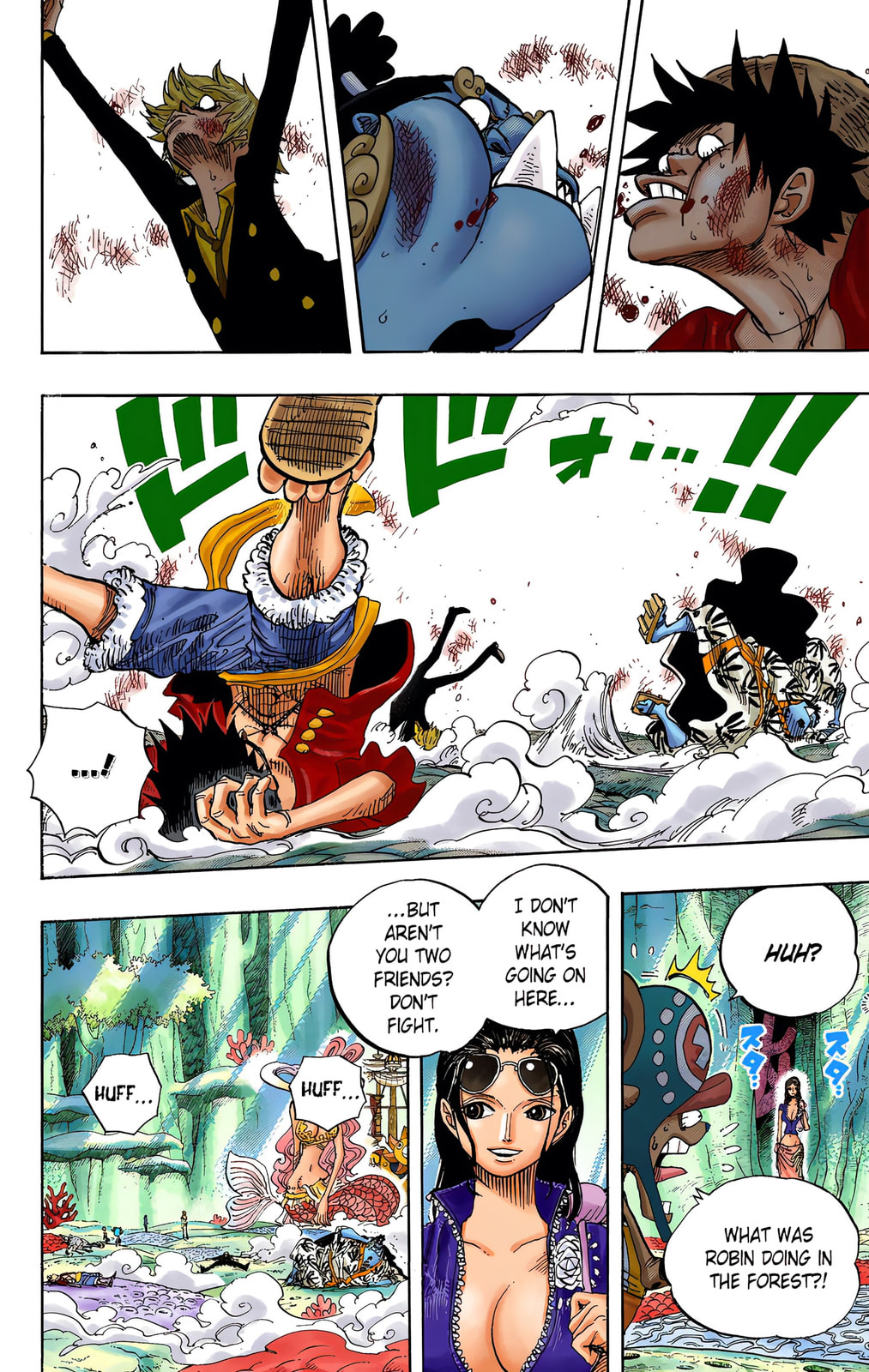 Read One Piece (Colored) chapter 629 image 6 on Lezhin