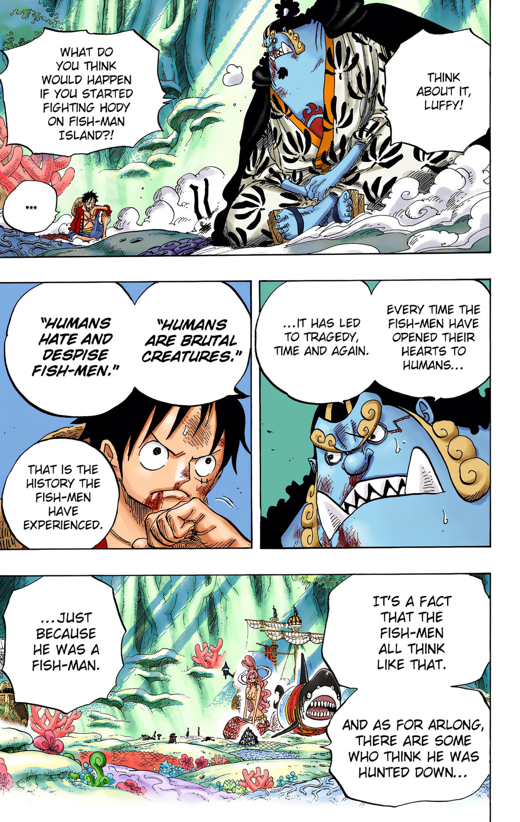 Read One Piece (Colored) chapter 629 image 7 on Lezhin