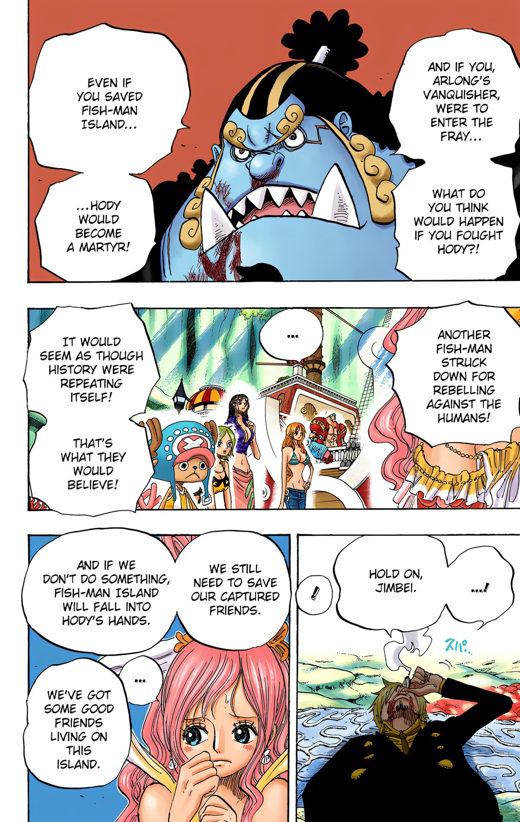 Read One Piece (Colored) chapter 629 image 8 on Lezhin
