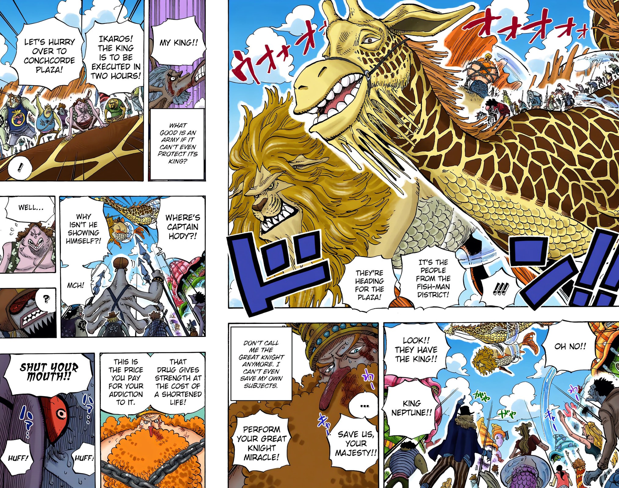 Read One Piece (Colored) chapter 630 image 15 on Lezhin