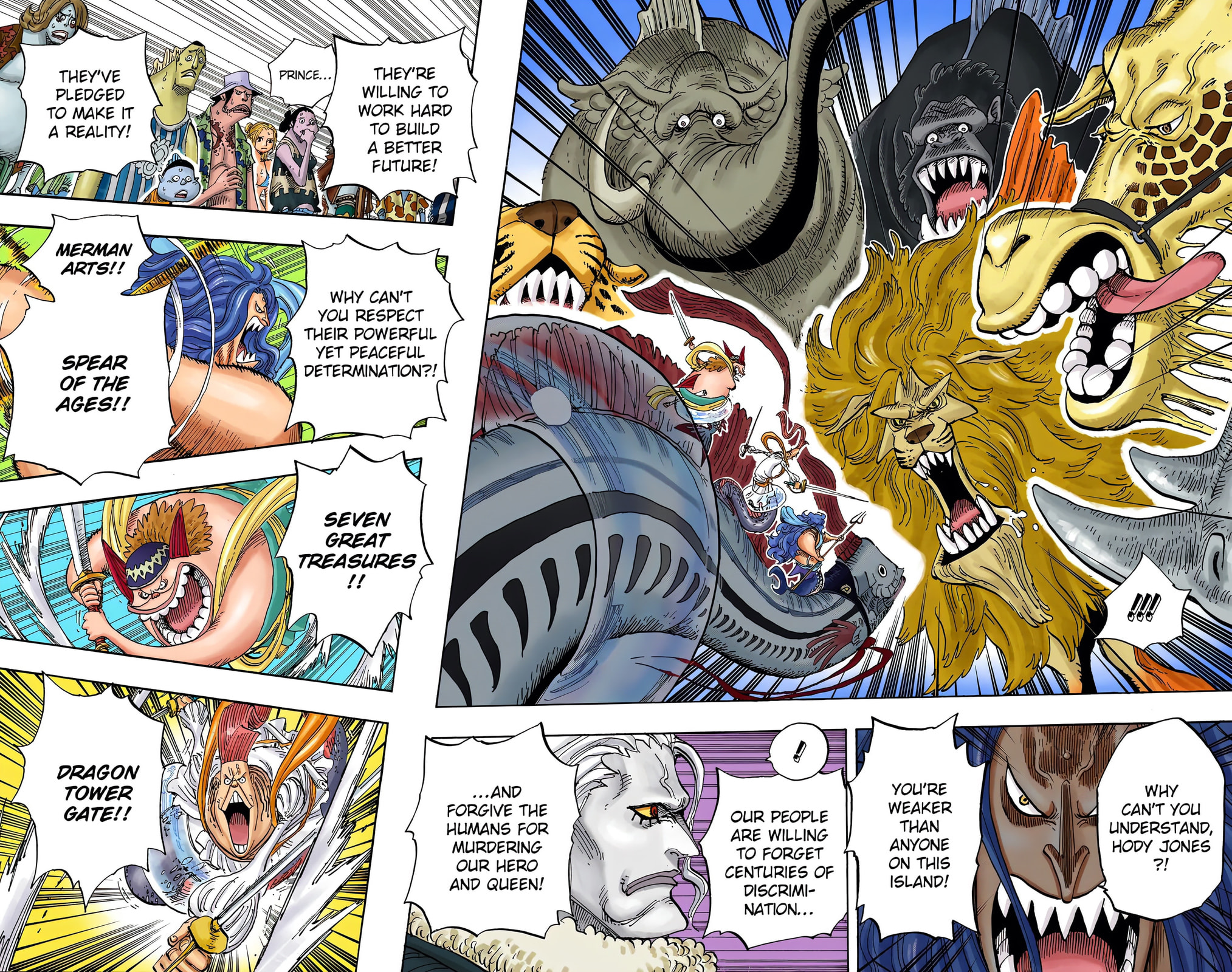 Read One Piece (Colored) chapter 631 image 12 on Lezhin