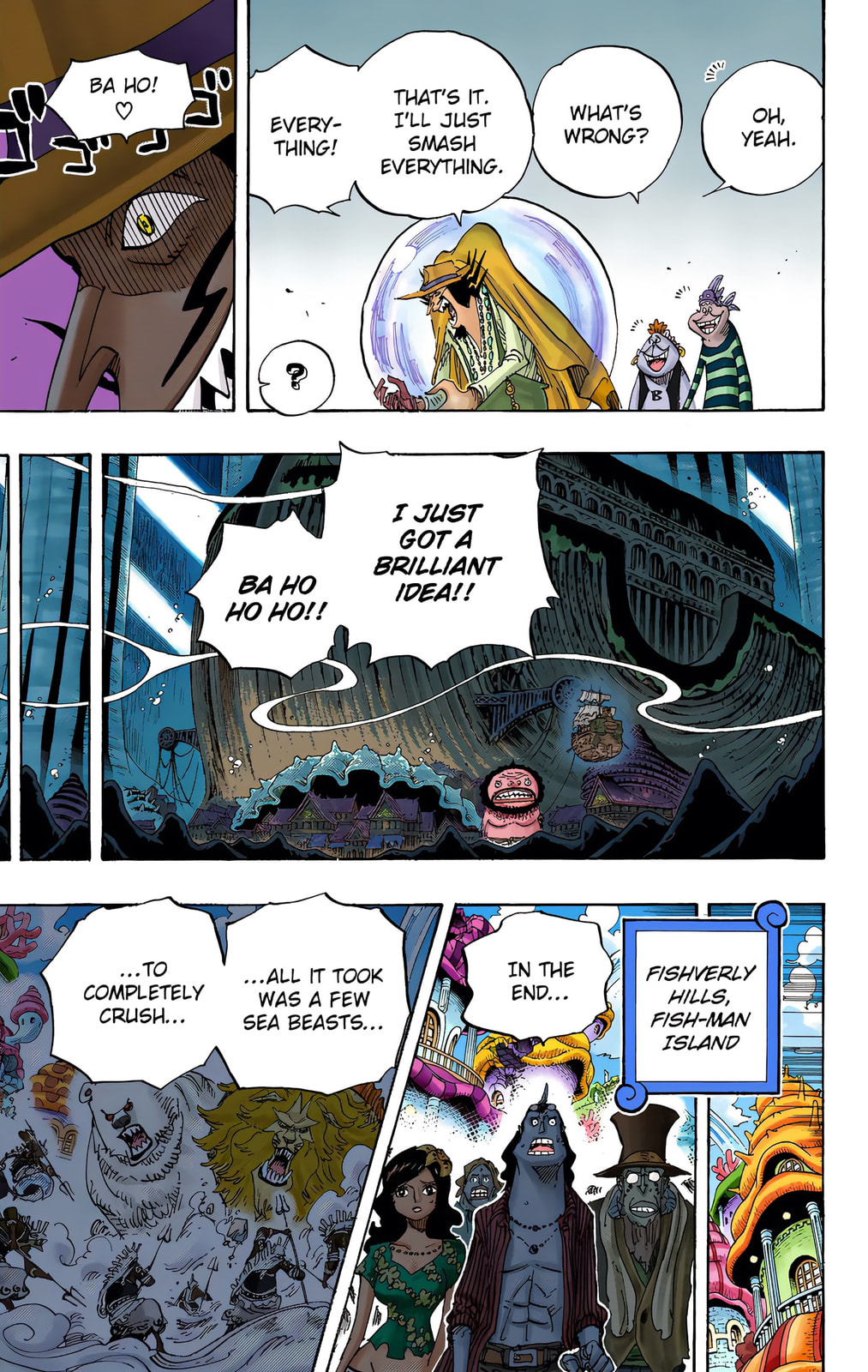 Read One Piece (Colored) chapter 631 image 2 on Lezhin