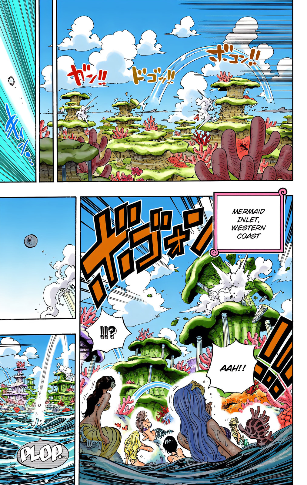 Read One Piece (Colored) chapter 631 image 9 on Lezhin