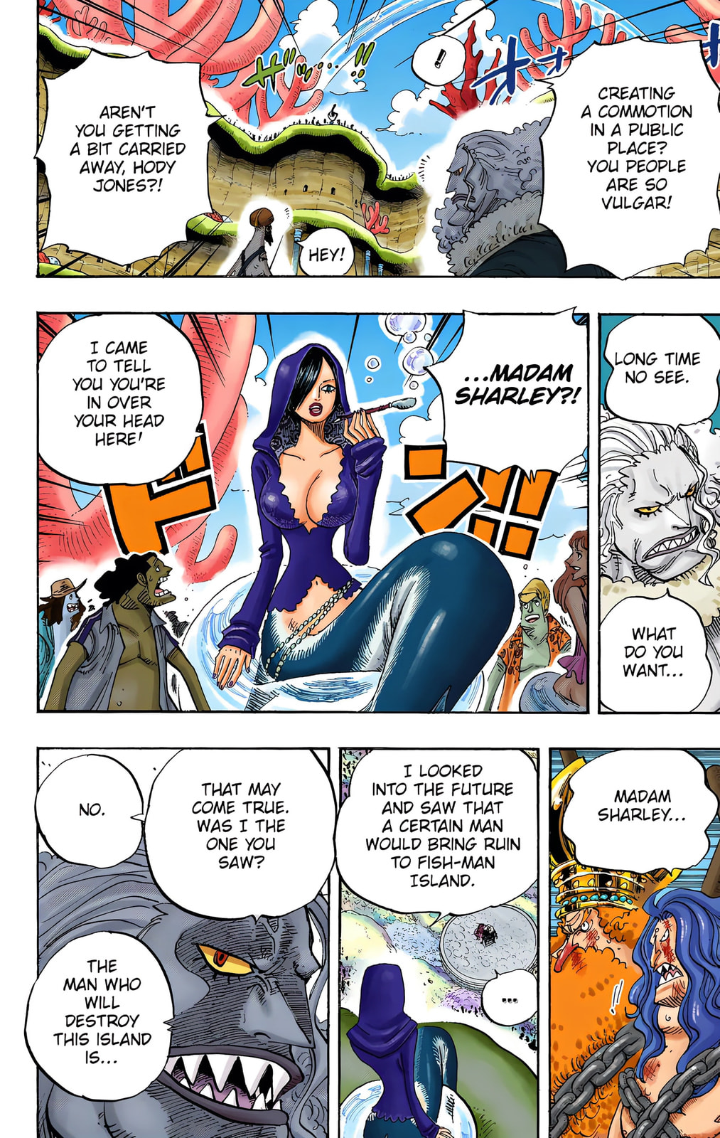 Read One Piece (Colored) chapter 632 image 9 on Lezhin