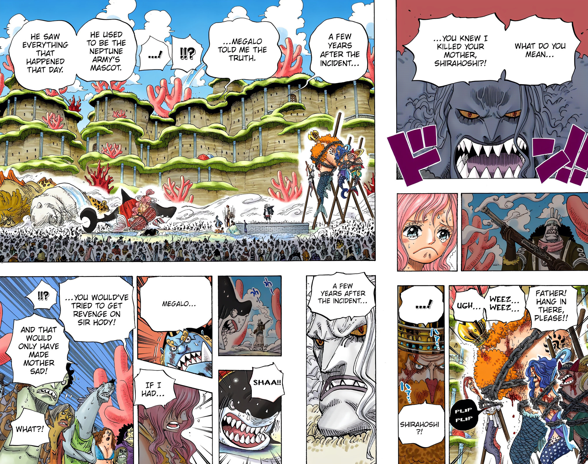 Read One Piece (Colored) chapter 633 image 1 on Lezhin