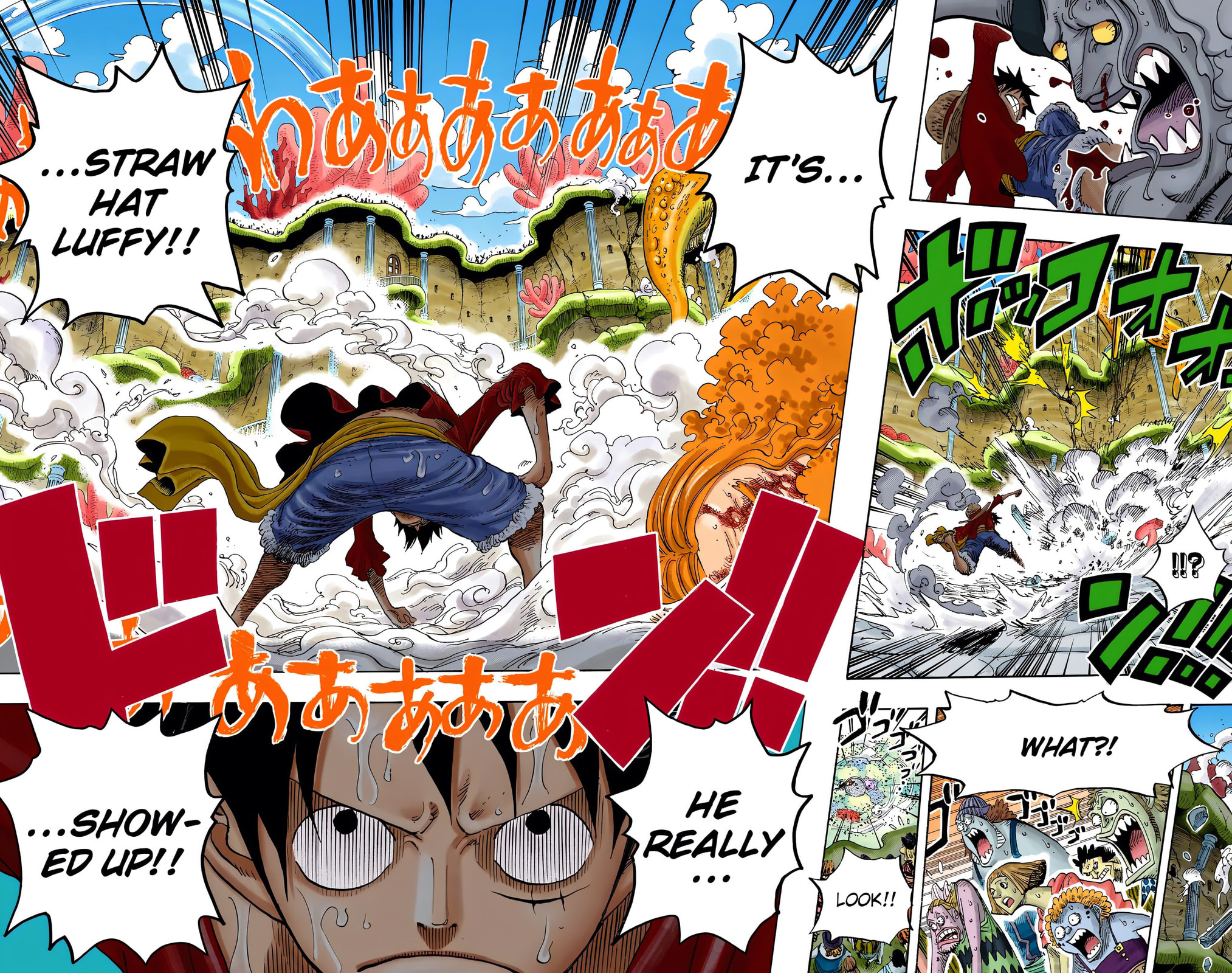 Read One Piece (Colored) chapter 633 image 10 on Lezhin
