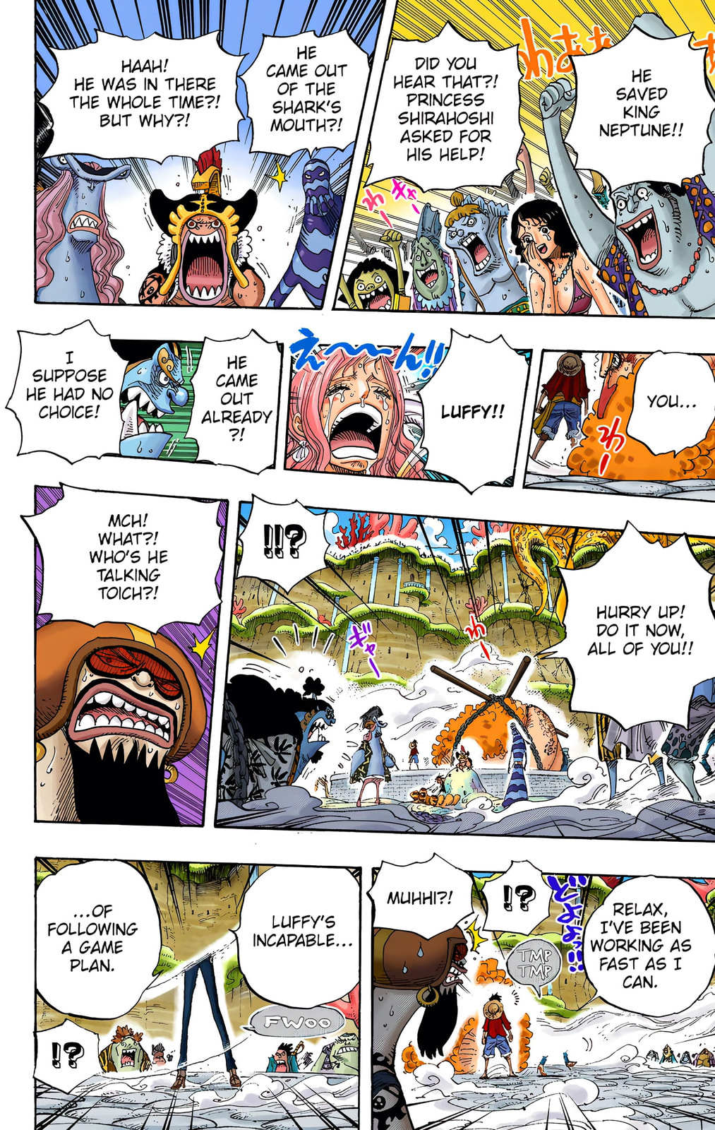 Read One Piece (Colored) chapter 633 image 11 on Lezhin