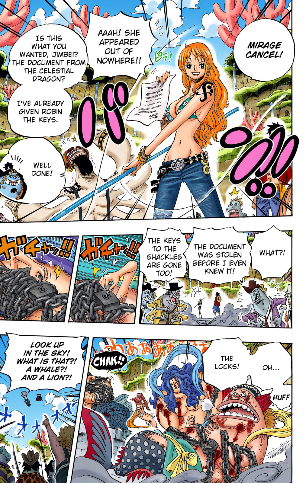 Read One Piece (Colored) chapter 633 image 12 on Lezhin