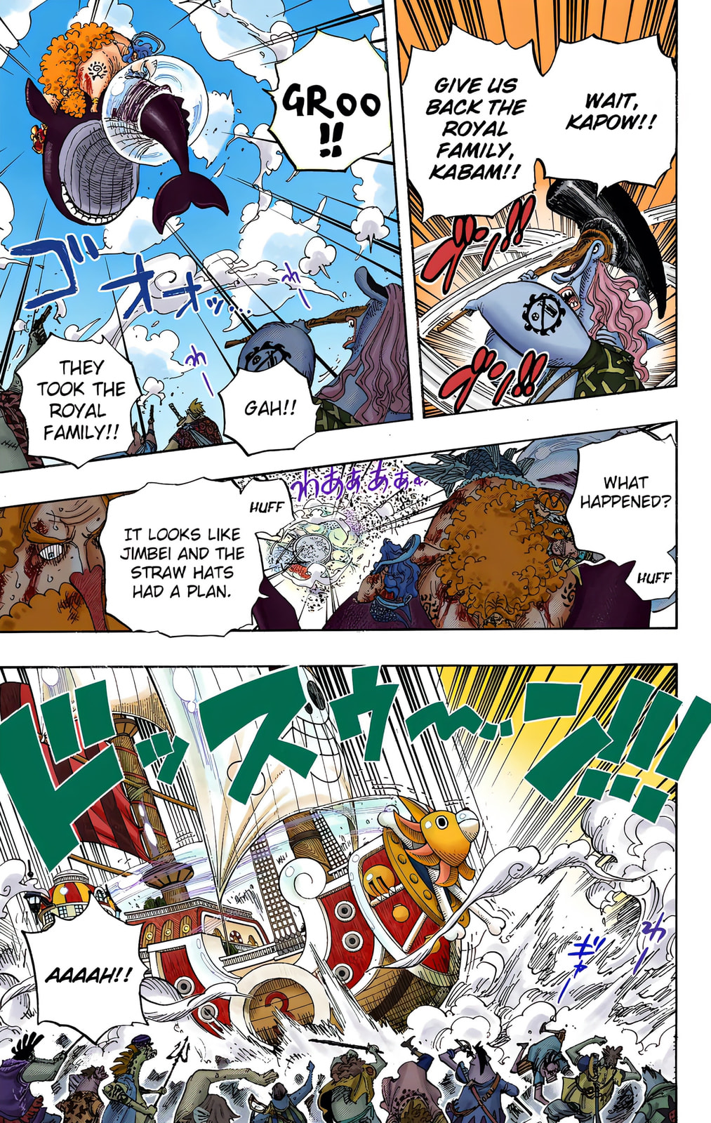 Read One Piece (Colored) chapter 633 image 14 on Lezhin