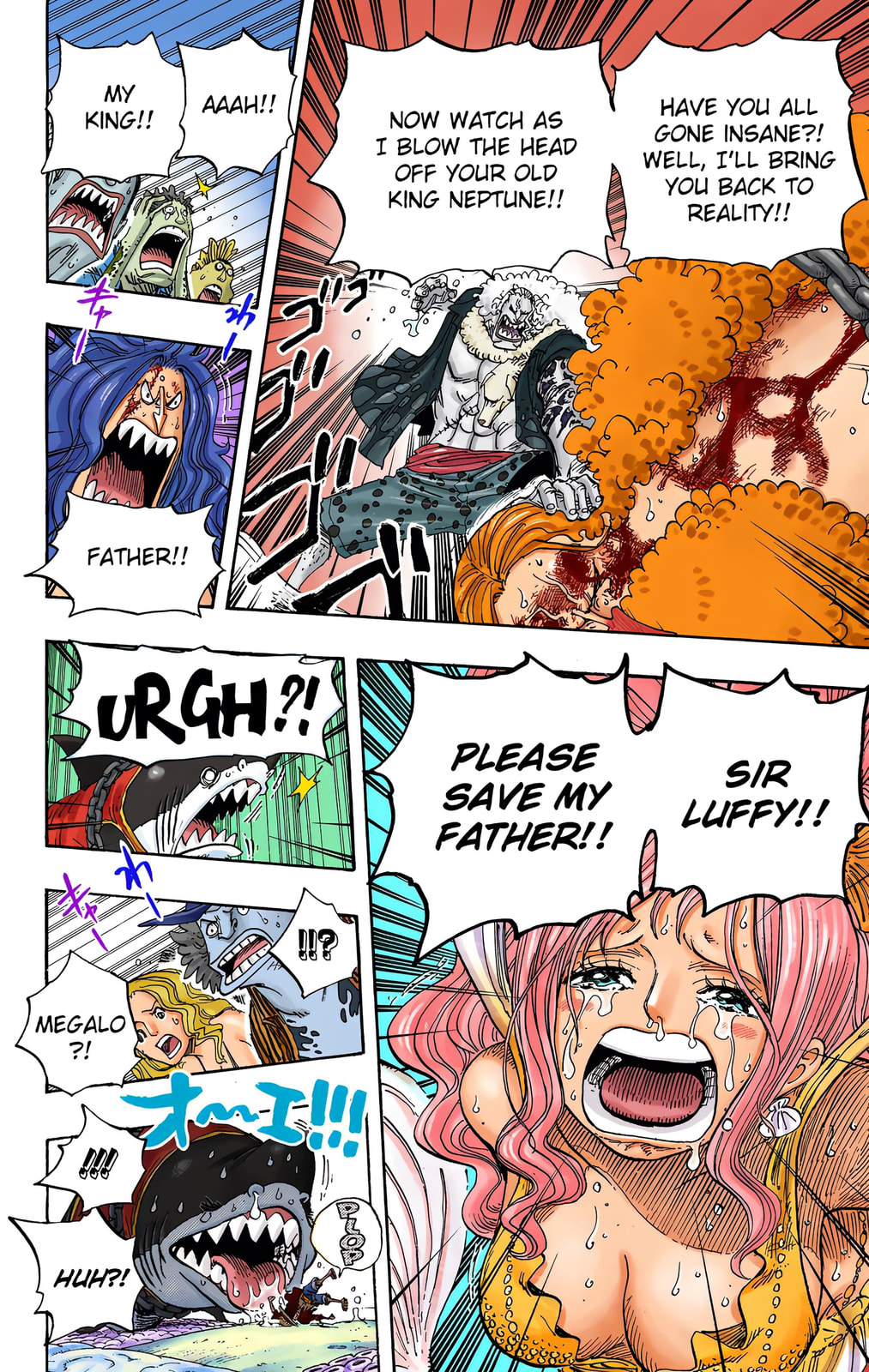 Read One Piece (Colored) chapter 633 image 8 on Lezhin