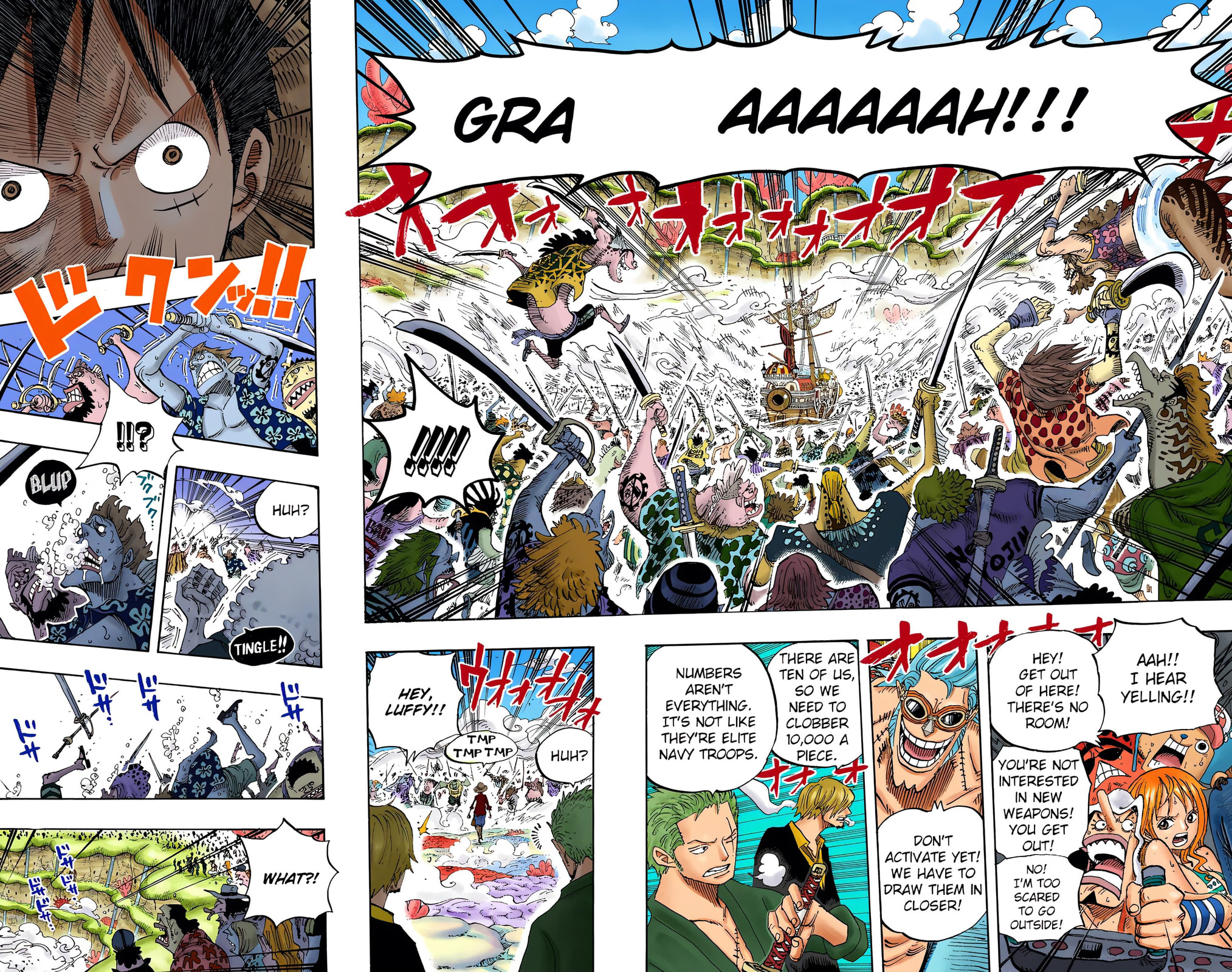 Read One Piece (Colored) chapter 634 image 12 on Lezhin