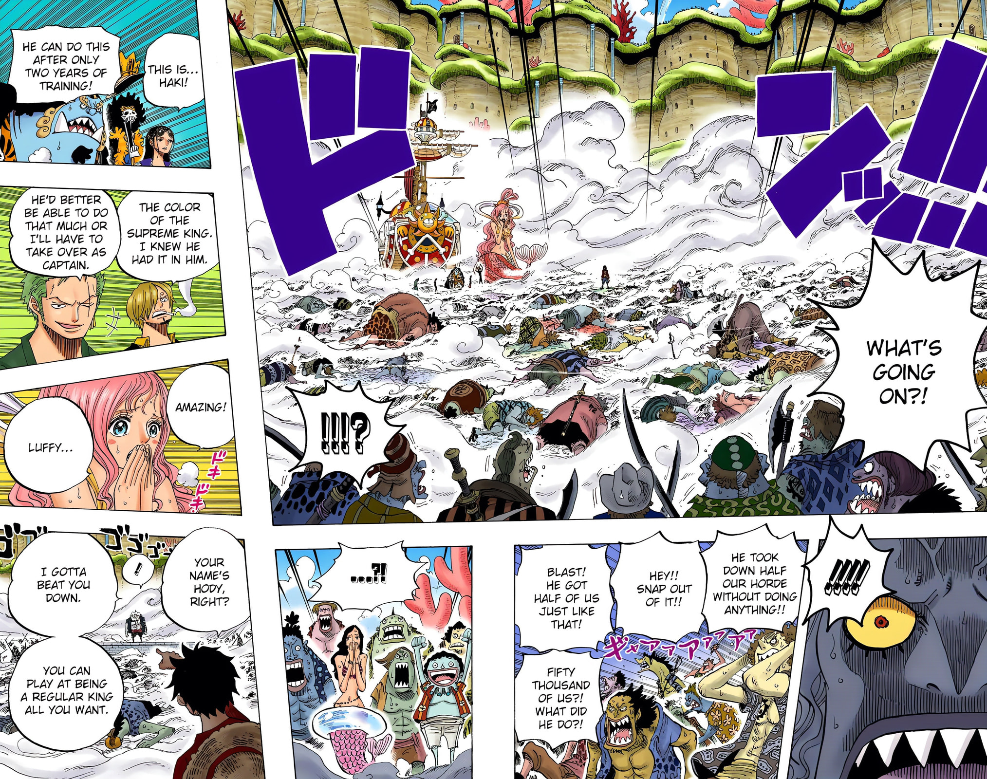 Read One Piece (Colored) chapter 634 image 13 on Lezhin