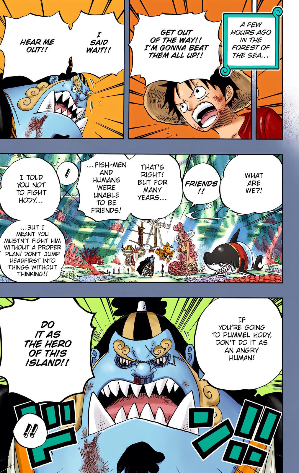 Read One Piece (Colored) chapter 634 image 2 on Lezhin