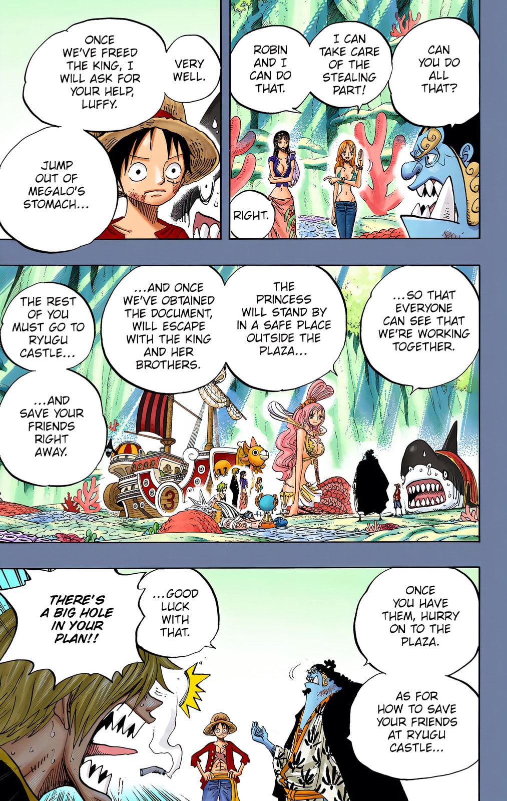 Read One Piece (Colored) chapter 634 image 4 on Lezhin