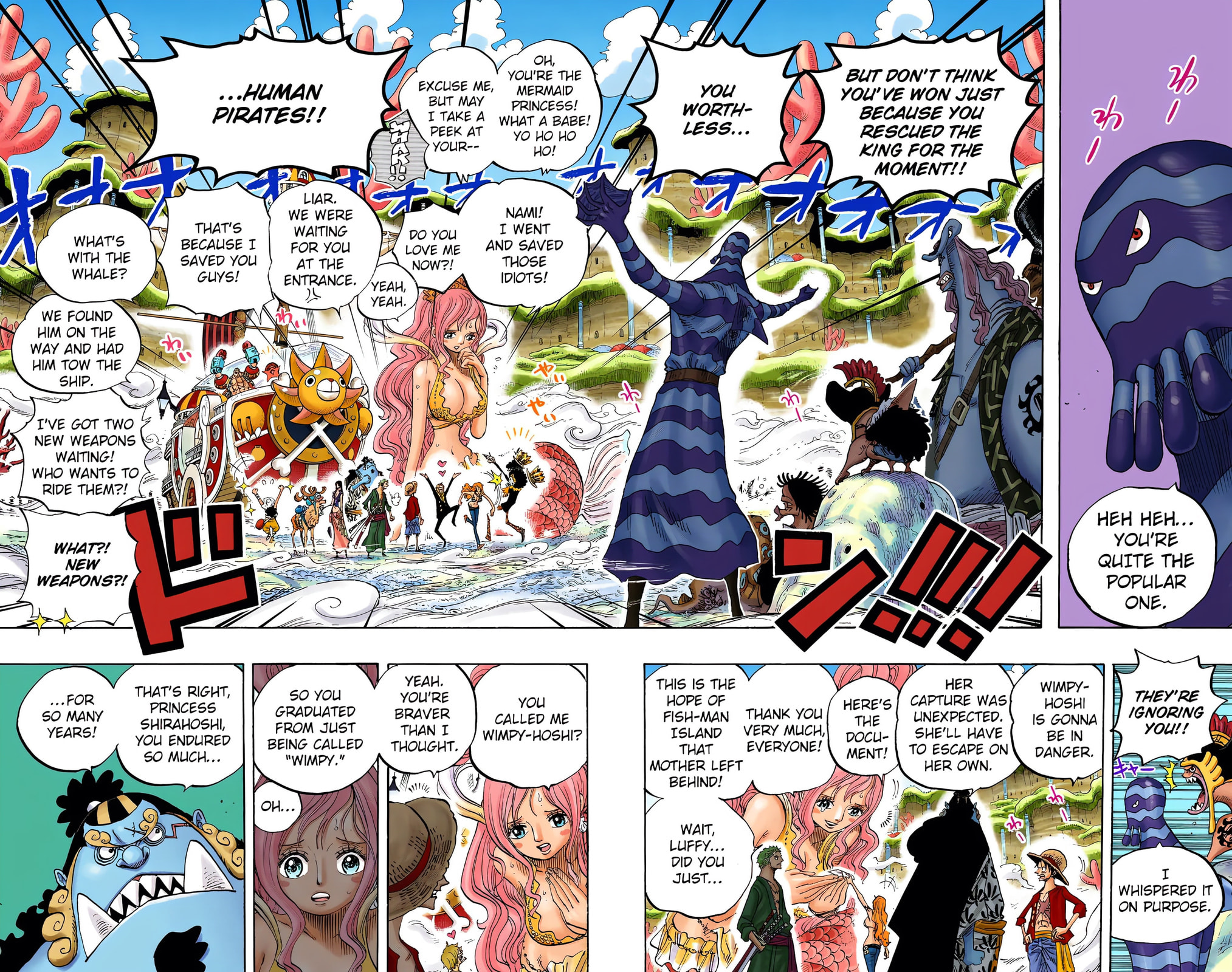 Read One Piece (Colored) chapter 634 image 7 on Lezhin