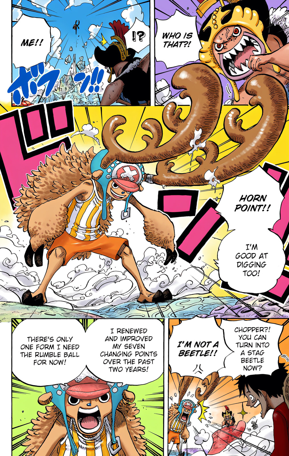 Read One Piece (Colored) chapter 636 image 10 on Lezhin