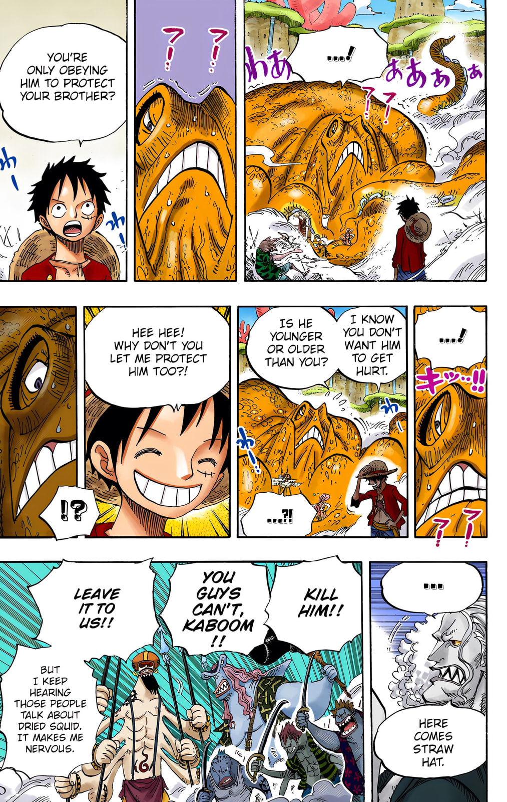 Read One Piece (Colored) chapter 636 image 13 on Lezhin